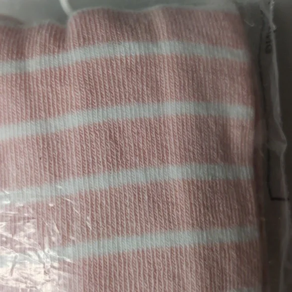 Hanna Andersson Pink and White Footed Tights Size 140/150 10-12 Nwt - Picture 6 of 6